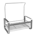 thumbnail image 2 of Organizador de cocina, escurridor de acero inoxidable para fregadero, soporte para esponja, toallero, cepillo para jabón L, 2 of 9