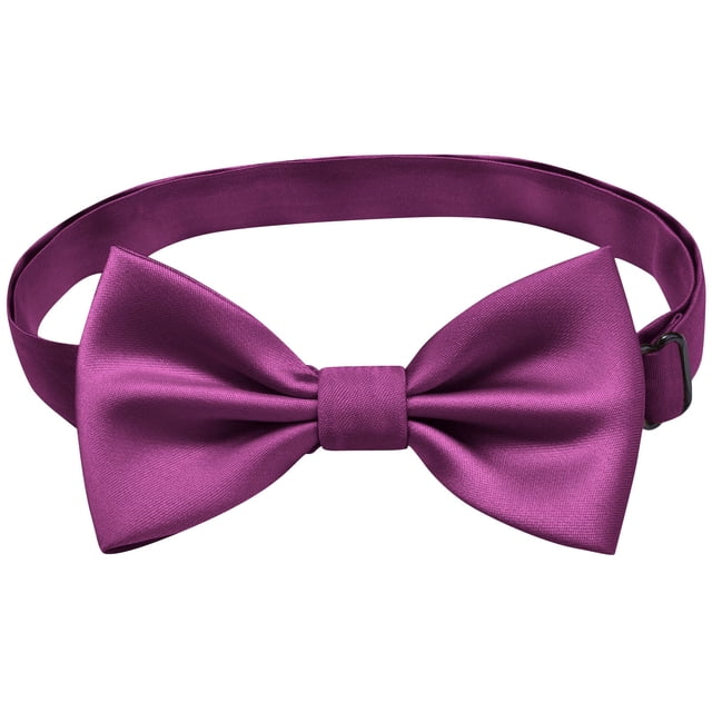Odeerbi Niños Pre-Atado Corbata Elástica Correa Cuello de La Escuela Uniforme Accesorio Bowknot