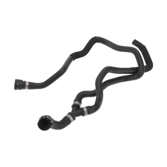 Manguera del radiador Unique Bargains Manguera de calefacción No.31410826 para Volvo S60 2009-2016 Caucho Negro 1 Pc Tubería de agua inferior Buen sellado