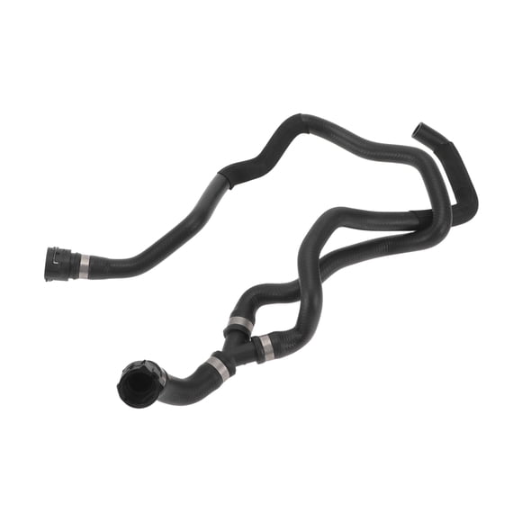 Manguera del radiador Unique Bargains Manguera de calefacción No.31410826 para Volvo S60 2009-2016 Caucho Negro 1 Pc Tubería de agua inferior Buen sellado