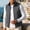 A05-Gray, variant on Zysthvn Casual Jackets for Men Winter Plus Size Workwear Lightweight Vest Jackets for Men Solid Sleeveless Stand Collar with Pockets Vests, Black XXXXXL
