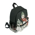 thumbnail image 2 of FORMRS School Backpack with Front Zippered Pocket 12" Student Travel Daypack, Snowman Family, 2 of 6