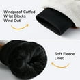 thumbnail image 2 of OZERO Winter Gloves Mittens for Women, Warm Thermal Windproof Fleece Lined Fuzzy Sherpa Gloves for Women, 2 of 7