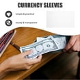 thumbnail image 3 of KONTONTY 5Pcs Clear Plastic Currency Envelopes for Collectors Protective Use, 3 of 8