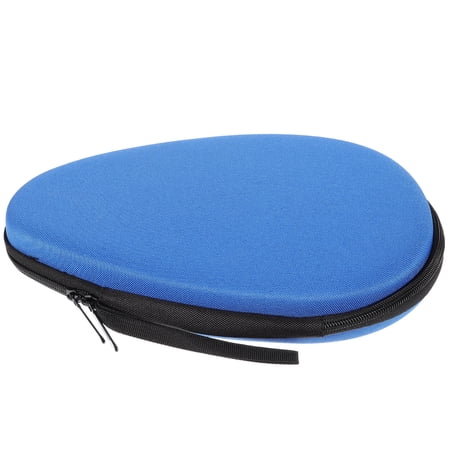 FENGGUIQU 1Pcs Paddle Storage Bag Blue EVA Dustproof and Tear Resistant for Games