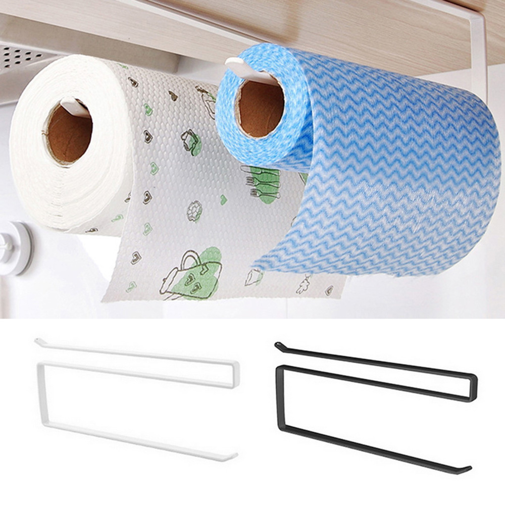 Paper Towel Holder Roll Paper Towel Rack No Drilling Paper Towel Hanger Over Door Paper Towel