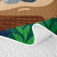 thumbnail image 5 of Manfei Adventure Campfire Bed Spread Queen 3pcs,Happy Camping Queen Coverlet Set,1 Quilt and 2 Pillowcases, 5 of 7