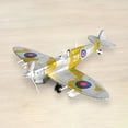 thumbnail image 6 of 1:48 Scale British Fighter Building Kits DIY Airplane Birthday Gift Table Decor Ornament Boy Toys for Kids Adults 3D Puzzles, 6 of 8