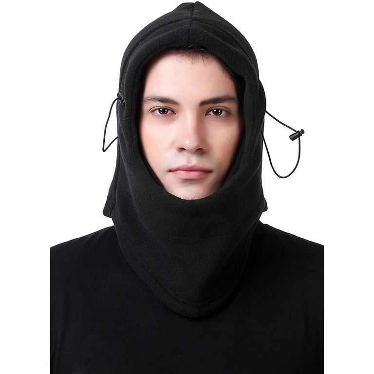 5-In-1 Balaclava Cold Weather Fleece Motorcycle Ski Face