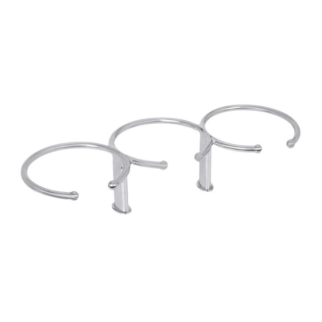 Almencla Boat Cup Holder Multipurpose Portable Water Bottle Holder for RV Car Trailer Three s