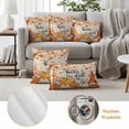 thumbnail image 6 of Thanksgiving Pillow Covers 2 Pack Gnome Pumpkin Maple Leaf Pillowcase Waterproof Outdoor Throw Pillow Cover for Patio Garden Square Cushion 18”x18”, 6 of 9