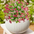 thumbnail image 5 of Gmogad Artificial Silk Flowers Outdoor Decor - Realistic UV Resistant Faux Plants for Porch Garden Patio - All Weather Plastic Flowers for Home Wedding Party Decoration, 5 of 6