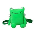 thumbnail image 2 of Bolso de hombro jinwen bandolera de rana Verde claro, 2 of 8