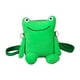 thumbnail image 2 of Bolso bandolera de rana, bolso pequeño informal, correa de hombro ajustable, bolso de hombro para mujer Verde claro, 2 of 9