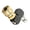 Black, variant on 1/4 Inch Rotating Sprays Head Garden Sprinkler Head With 360 Degree Adjustment