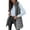 30#Gray, variant on Puffer Vest Women Winter Warm Long Quilted Sleeveless Jackets with Pockets Lightweight Zip Up Puffy Coat Outerwear Light Purple M