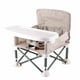 thumbnail image 1 of Silla de merienda para bebés BuyWeekMX Silla de comedor plegable de aluminio, 1 of 9
