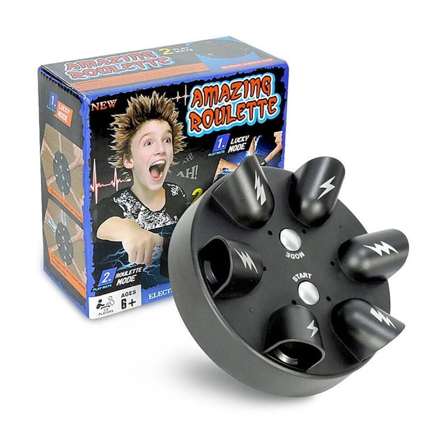 Ruleta eléctrica JM embaucadora de fiesta, juguete de choque de la suerte, 1 Uds