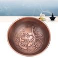 thumbnail image 4 of Incense  Bowl, Exquisite Workmanship Incense  Multi Purpose  Texture  For Entrance Hall Red Copper 277, 4 of 8