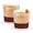 Brown, variant on Host Freeze Cooling Cups, Whiskey Glasses, Liquor Gifts, 9oz Set of 1 Smoke