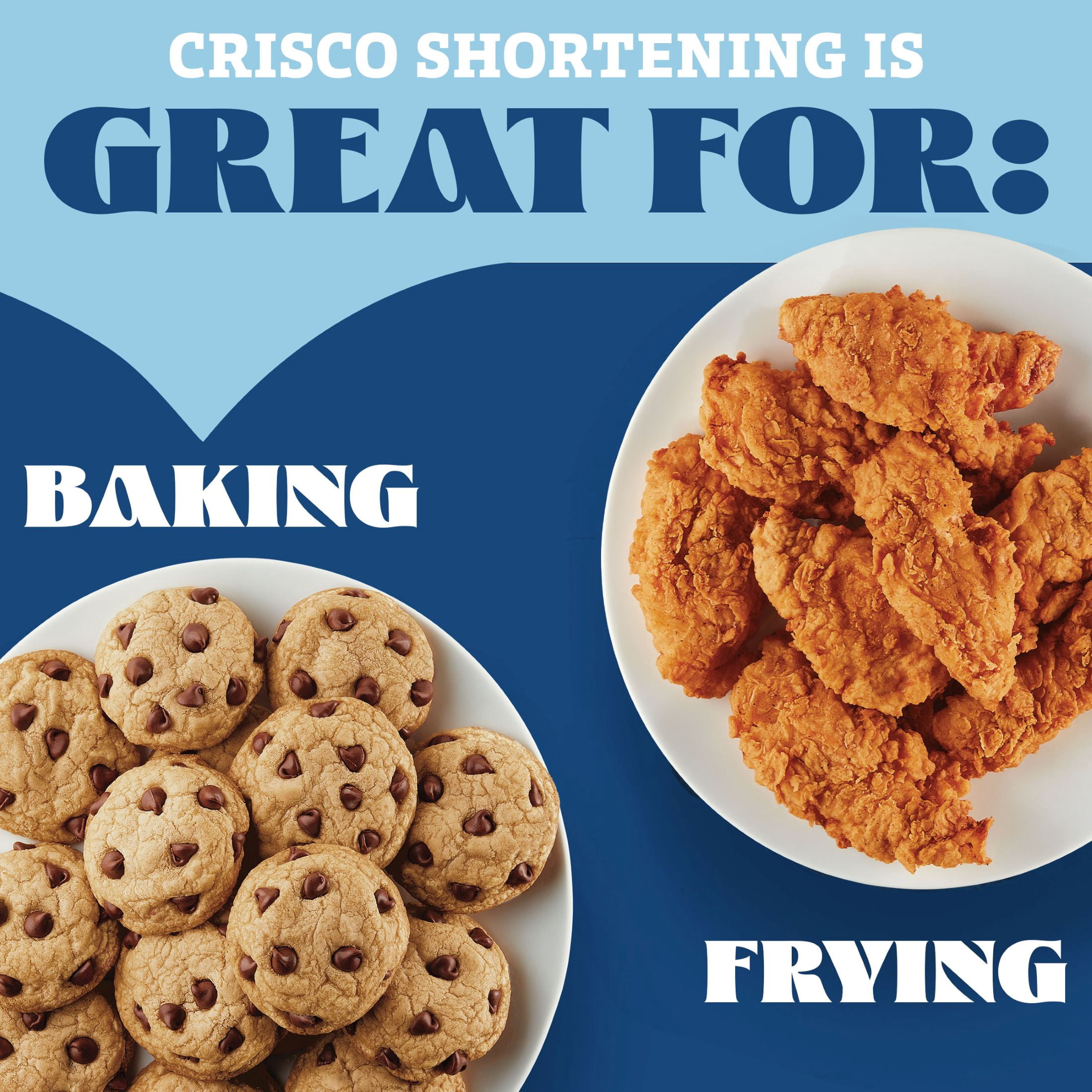 Crisco All-Vegetable Shortening, Whole, 16 oz Can