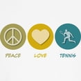 thumbnail image 3 of CafePress - Peace Love Tennis Classic Thong - Women's Novelty Thong Panties Underwear, 3 of 4