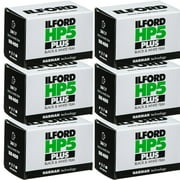6 Rolls Ilford HP5 Plus 135-36 B&W 400 36 Exposure Black and White Film