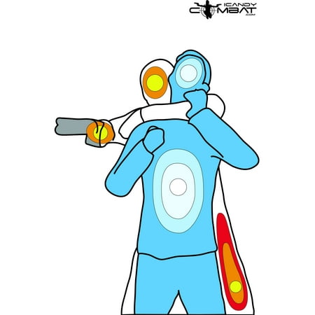 Thermal Choke Hostage Paper Shooting Targets For Practice Range