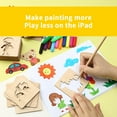 thumbnail image 4 of Drawing Templates 1 Set Early Educational Toy Harmless Useful Kids DIY Art Craft Drawing Graffiti Stencils, 4 of 5