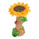 thumbnail image 5 of Baño Para Pájaros De Girasol, Estatua De Jardín De Girasol Impermeable De Color Vibrante Para Patio Al Aire Libre, 5 of 7