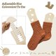 thumbnail image 3 of Bloqueadores De Calcetines De Madera, Uso Conveniente 6 Piezas De Moldes De Exhibición De Calcetines Uso Versátil Para Hacer Regalos Artesanales, 3 of 7
