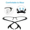 thumbnail image 3 of Eyeglass Nose Pads and Retainers, Anti Slip Glasses Nose Grips, Silicone Nose Pads for Eyeglasses, Adhesive Sunglasses Nose Pads for Glasses, Black and Clear, 3 of 8