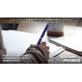 thumbnail image 4 of 10 Twist Action Plastic Stylus Pens Pack - Metallic Barrel, Black Ink - Blue, 4 of 5