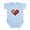 Sky Blue, variant on CafePress - SPECIAL HEART Infant Bodysuit - Baby Light Bodysuit, Size Newborn - 24 Months