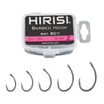 thumbnail image 2 of 50 Pcs/lot Sea Offset Hook 2# 4# 6# 8# 10# Carp Soft Hook Set Steel Wide Belly Crank Single Barbed Hooks Boxed Hook, 2 of 6