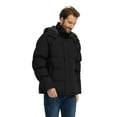 thumbnail image 2 of Wantdo Men's Warm Winter Coat Quilted Bomber Jacket Thicken Parka Black L, 2 of 10