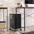 thumbnail image 7 of Set of 2 Computer Tower Stand Cart Heavy Duty Holder for Computer Host Home Use, 7 of 7