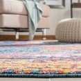 thumbnail image 4 of SAFAVIEH Evoke Frosina Abstract Area Rug, Navy/Orange, 6'7" x 9', 4 of 11