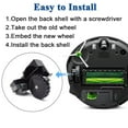 thumbnail image 2 of <p>Aspirateur Module de Roue Gauche Droite, Résistant à l'Usure Antidérapant Facile à Installer 2 Pcs Module de Roue d'Entraînement Efficace Grand Compatibilité pour Salon</p>, 2 of 7