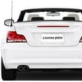thumbnail image 6 of Cute Doodle Lightning Bolt License Plate Frame 2 Pack, Universal Aluminum License Plate Holder Car Accessories with Screws for Women, 6 of 7