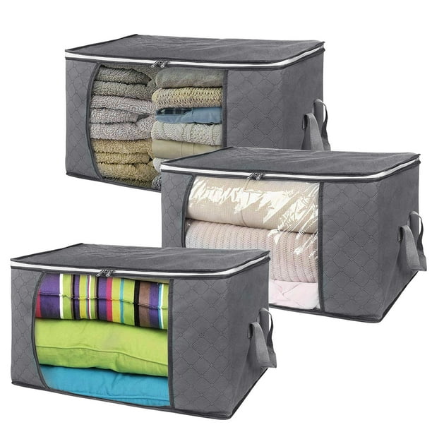 EEEkit 3/2/1X Storage Bag Large Capacity Reinforced Handle Clear Window