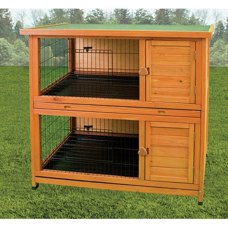 Premium Plus Hutch - Ware Manufacturing Premium Double Decker Rabbit Hutch