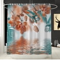 thumbnail image 2 of Spring Shower Curtain Boho Shower Curtains for Bathroom Colorful Shower Curtain Flower Floral Modern Shower Curtains 72x72in, 2 of 7
