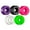 Black, variant on Rollerbones Team Logo Recreational Roller Skate Wheels (Set of 8)
