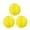 Yellow, Set of 3, variant on Wrapables® 10" Set of 3 Tissue Honeycomb Ball Party Decorations for Weddings, Birthday Parties, Baby Showers, and Nursery Décor, Red