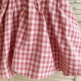 thumbnail image 6 of SGFCWSX Girls 2 Piece Outfits Sleeveless Bow Knot Tank Tops Plaid Skort Summer Casual Clothes Set Pink Size 5T, 6 of 8