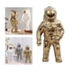 thumbnail image 4 of Figura de cerámica de astronautas, linda figura de astronauta, decoración para inauguración. dorado, 4 of 9