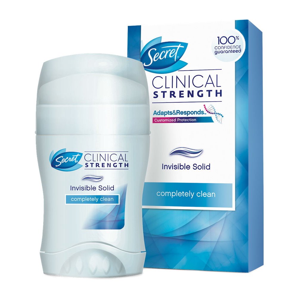 Secret Clinical Strength Invisible Solid Rollon Deodorant Walmart