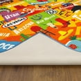 thumbnail image 4 of KC Cubs Playtime Collection USA United States Map Area Rug Educational Learning & Game Area Rug Carpet for Kids and Children Bedrooms and Playroom, 4 of 9