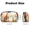 thumbnail image 5 of Kangaroo Waterproof Oxford Fabric Charger Case with Charger Pouch, Cable Organizer, and Cord & Cable Organizer- Digital Travel Bag- 5.9x9.44x3.14 in, 5 of 6